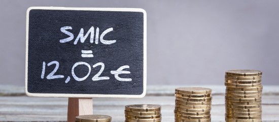 Le Smic horaire à 12